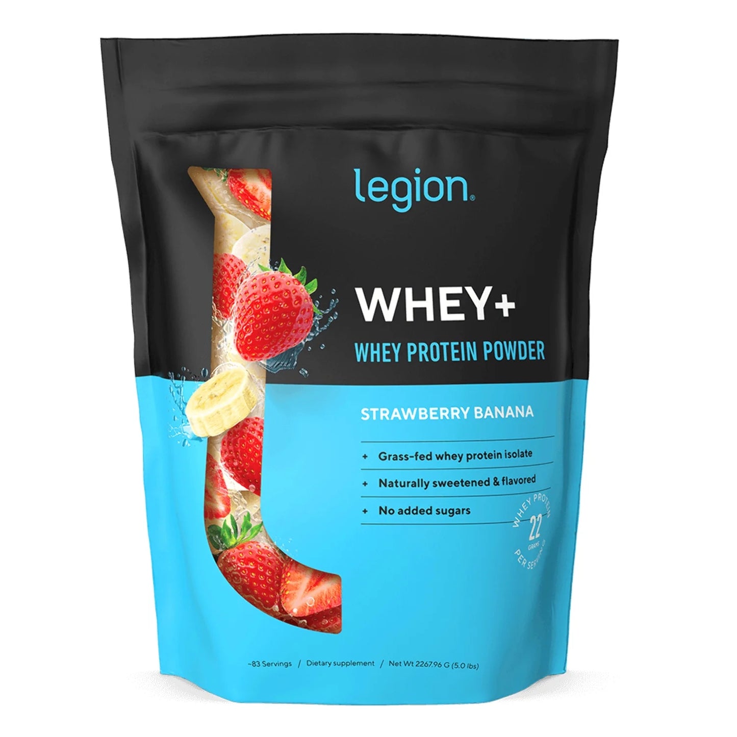Whey+ Whey Isolate Protein Powder, Banana Bread, 30 Servings